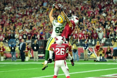 Another Hail Mary...and this time, to Jeff Janis (the People's Champion). It felt like destiny was on our side...until just moments later.